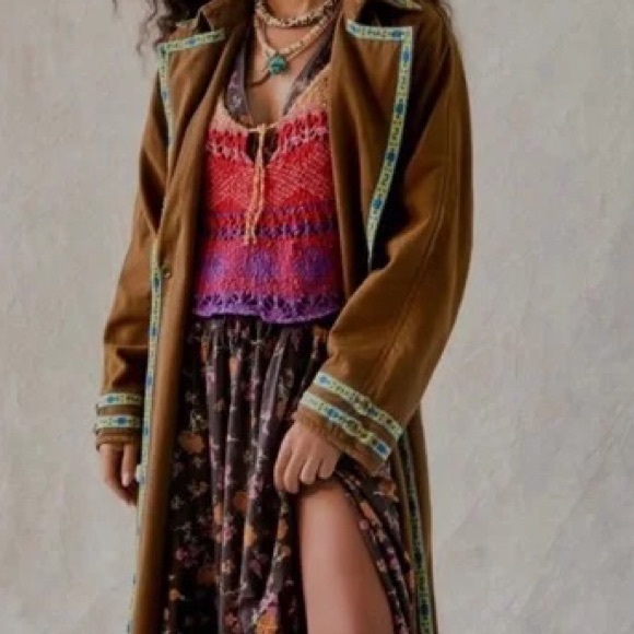 Free People Lily Sweater in paradise tropical red - Picture 3 of 10